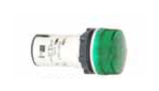 Green LED Pilot Lamp - 22.5mm, Shamrock Controls - Image 1
