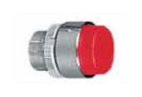 Red Spring Return Projecting Push Button for Control Stations