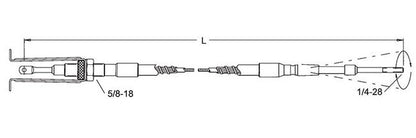 HUSCO 5000 Low Friction-EXT Valve Control Cables - Image 2