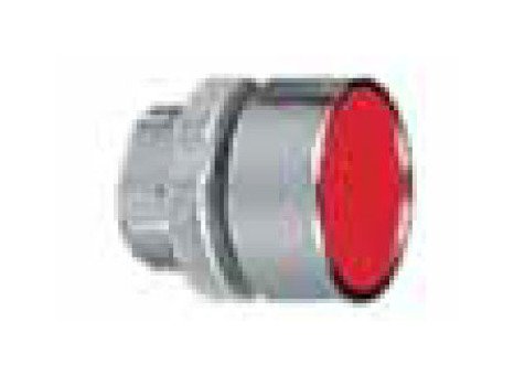 Red Spring Return Flush Push Button by Shamrock Controls - Image 1