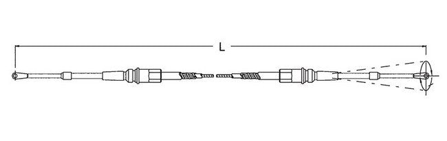 Stainless Steel Hurst Shift Cable - Image 2