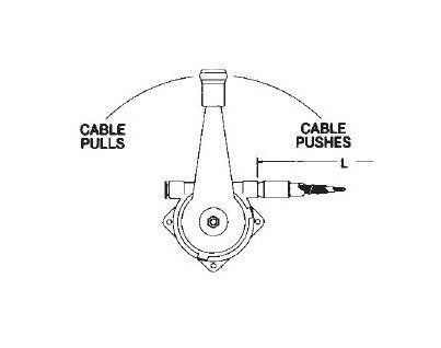 Cablecraft Unidrum Lever Control Cable Assembly - Image 3