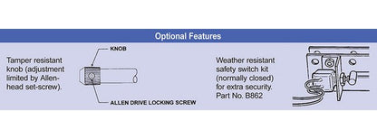Premium Flange Mount-Rigid Locking Brake Lever Kit - Image 3