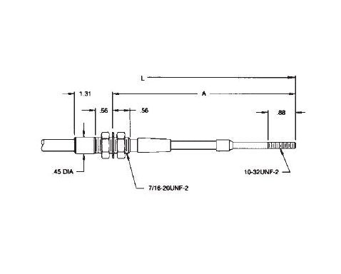 CablecraftÂ® Unidrum Lever Control Specialty Cable - Utility Series - Image 1