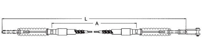 Heavy-Duty Pull-Only Throttle Control Cables - Image 2