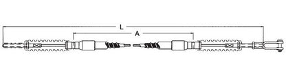 Heavy-Duty Pull-Only Throttle Control Cables - Image 2