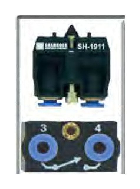 Shamrock Controls 125 psi Non-Passing Pneumatic Contact Block - Image 1
