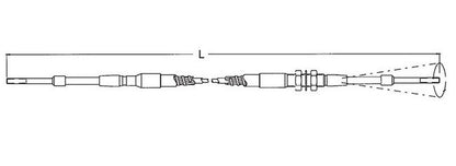 Heavy Duty Pull-Only Clutch Cable - Image 2