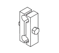 Double Cable Clamp - Locking Brake Lever Accessory