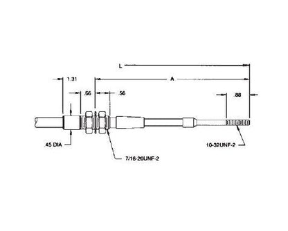 CablecraftÃ‚Â® Unidrum Lever Control Cable for Institutional Use - Image 1