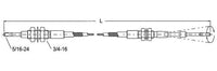 Hydraulic Valve Remote Control Cables