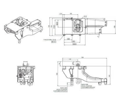 925 Series Horizontal Gear Shifter System - Image 2