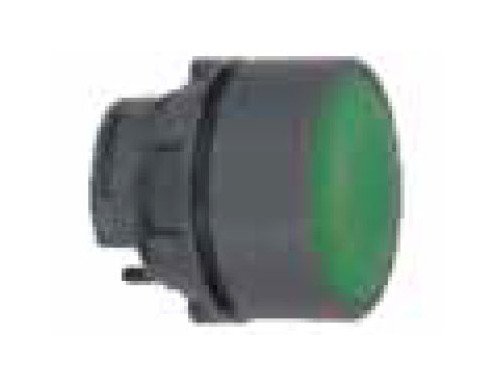 Green Spring Flush Push Button - Shamrock Controls - Image 1