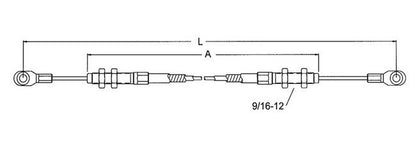 Heavy-Duty Pull-Only Clutch Cables for Government and Commercial Vehicles - Image 2