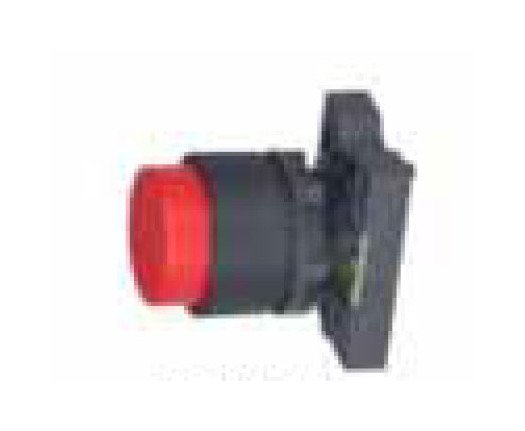 Red Plastic Projecting Push Button Actuator - Image 1