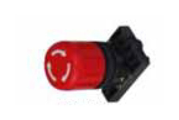 40mm Press to Lock Mushroom Head Push Button Actuator - Image 1
