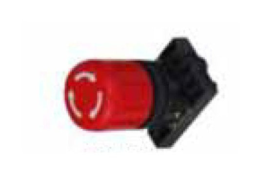 40mm Press to Lock Mushroom Head Push Button Actuator - Image 1