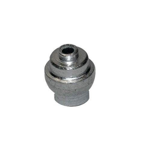 Aluminum End Button for 1-2mm Cables, 10-Pack - Image 1