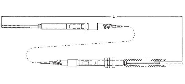 Heavy-Duty Pull-Only Clutch Cables - Image 2