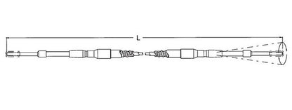 Heavy-Duty Pull-Only Clutch Cable - Image 2