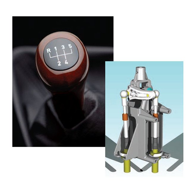 Push-Pull Controls - 918 Series Vertical Gear Shifter System - Image 1