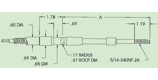 Low Friction Push-Pull Standard Cable - Image 1