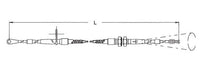 Stainless Steel Automotive Shift Cable by Hurst