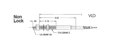Stainless Steel Control Head Cable Assembly - Image 1