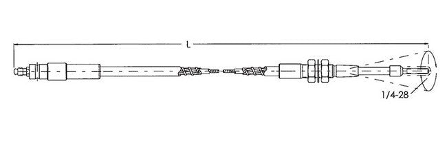 Hydraulic Valve Remote Control Cables - Image 2