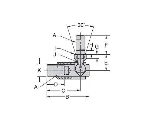 Heavy Duty S Ball Joint Assembly - Image 2