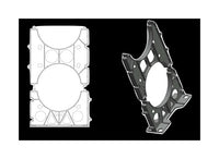 8x3 PVC Conduit Base Spacer for Underground Ducts