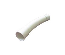 PVC Type C Bend with 1 Belled End, 4-inch, 11-1/4° Degree of Bend - Image 1