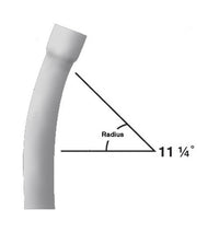 TC6 36-Inch Radius PVC Conduit Bend - 90 Degree, 6-inch Size