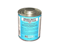 Industrial Grade PVC Cement - 8 oz Clear