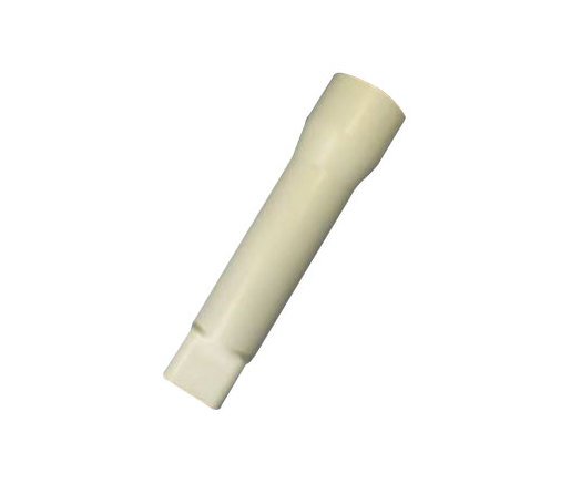 PVC SCH40 Square to Round Bore Adapters, 3-3/4 x 5 - Image 1