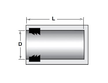 Champion Fiberglass 3 Inch IPS Fiberglass End Cap with Gasket Joint - Image 1