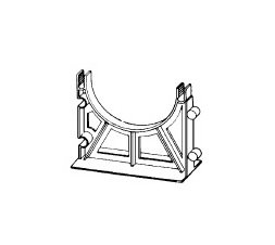 Champion Fiberglass 5 Inch Duct Size Base Spacer - Image 1