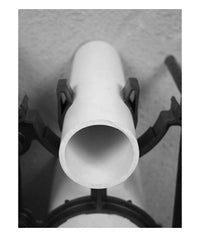 2" Dual Sizer Spacer Adapter for Large Diameter Ducts