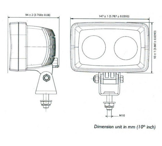 QL Series 7W LED Work Light - Image 2