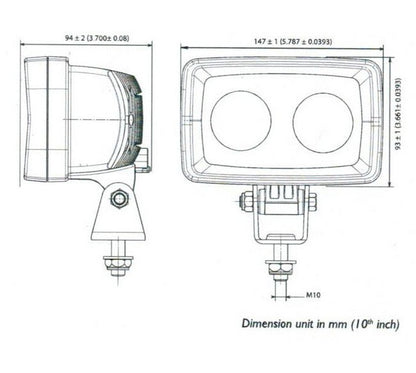 QL Series 7W LED Work Light - Image 2