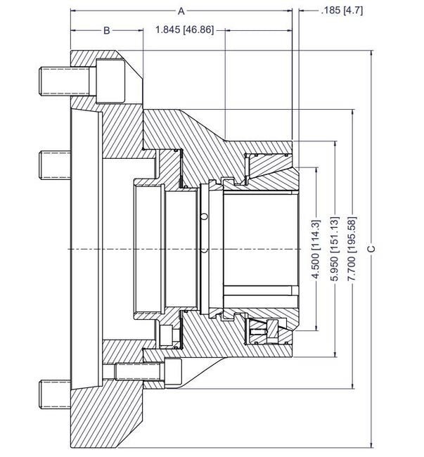 Precision CB-NX Dead Length Collet Chuck - Image 2