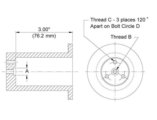 Alloy Steel Stop Housings for CB42-NK Collet Chuck - Image 1