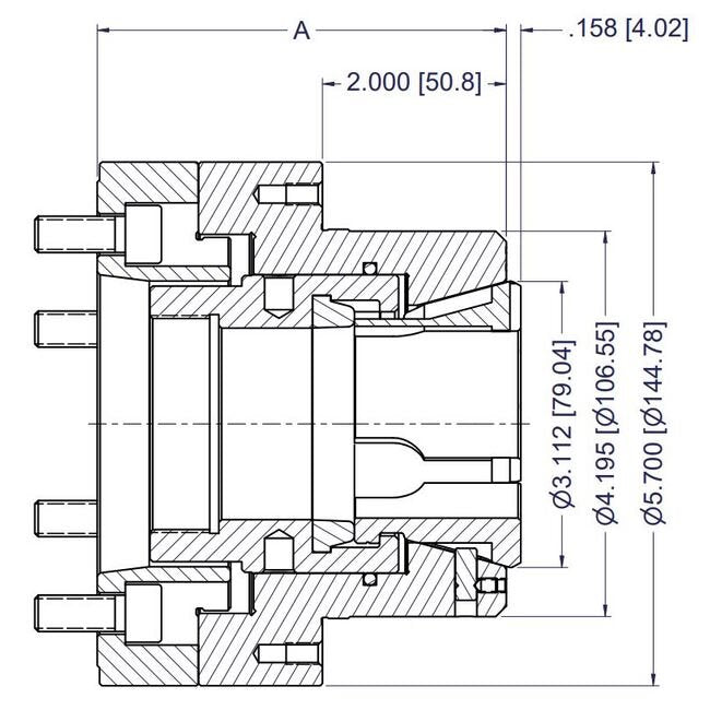 CB-NB Pull Back Collet Chuck - Image 2