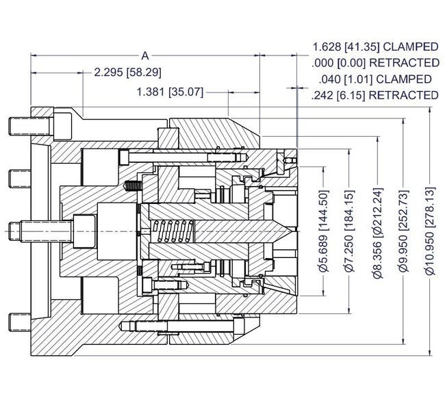 MicroCentric WSF Retractable Collet Chuck - Precision Machining Tool - Image 2