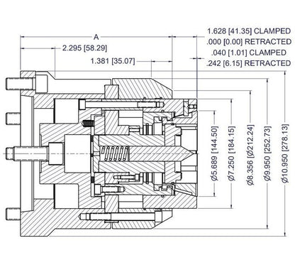 MicroCentric WSF Retractable Collet Chuck - Precision Machining Tool - Image 2