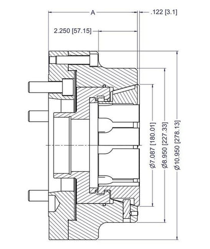 Precision Pull Back Collet Chuck - CB-NB Series - Image 2