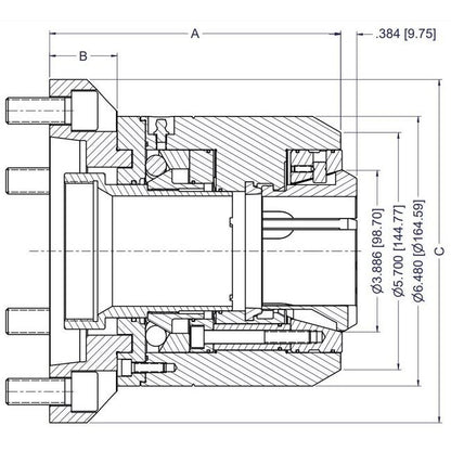 CB-NDR Collet Chucks - Dead Length Design for Servo Stop Bar Loaders - Image 2