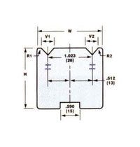 European Style Press Brake Quick Change 2V-Die Model 7105