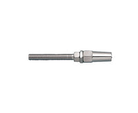 Stainless Steel Quick Attach™ UNF Left Hand Swageless Stud