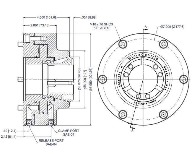 CB-NRB Stationary Collet Chucks - Image 2
